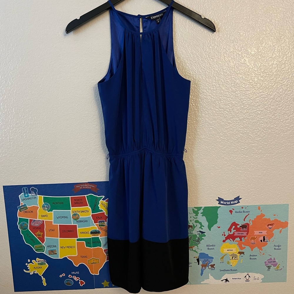 Express Halter Mini Dress